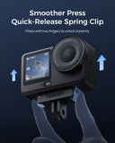Telesin Dual-Direction Magnetic Quick-Release Base for DJI Osmo Action 6