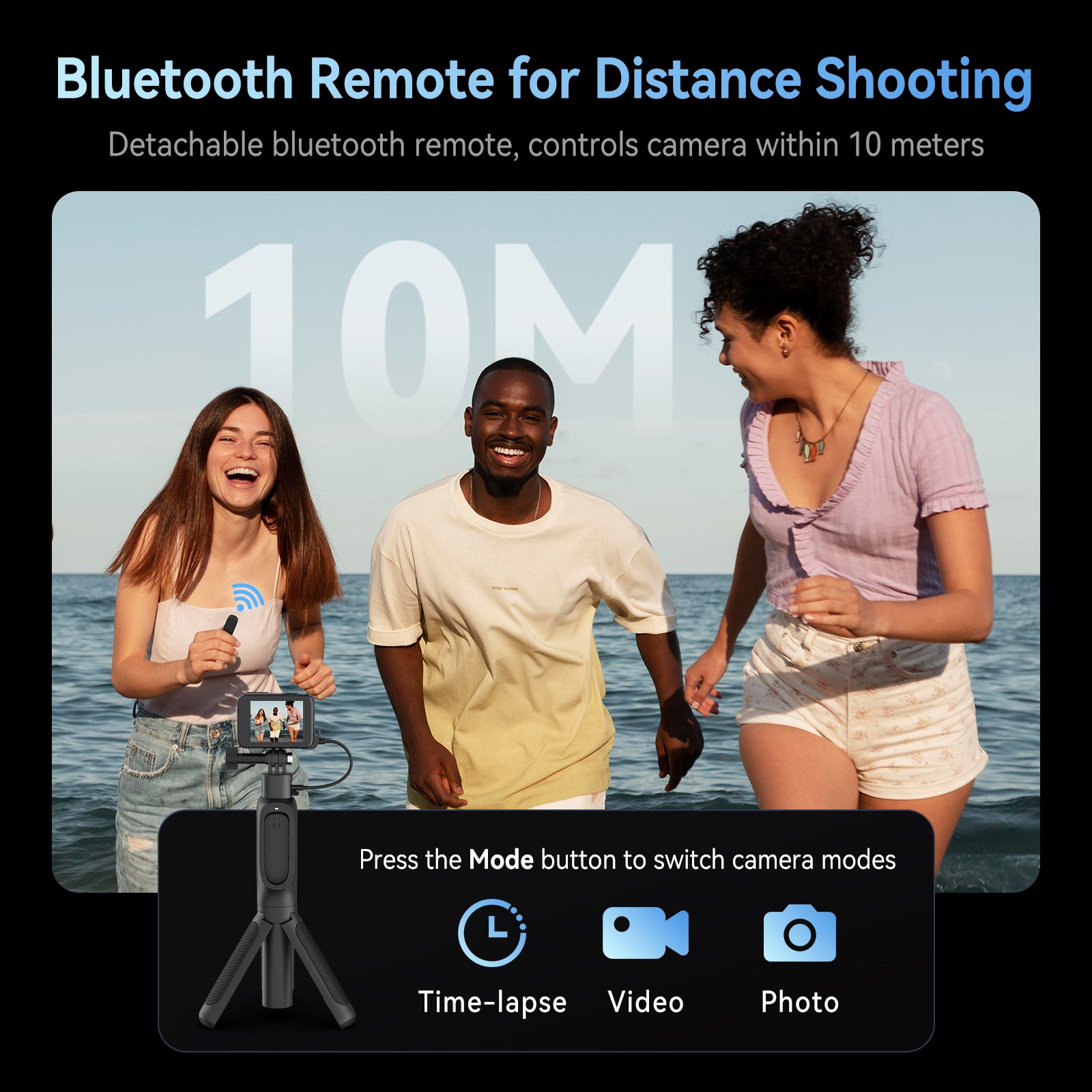 Shorty Rechargeable Selfie Stick telesinstore