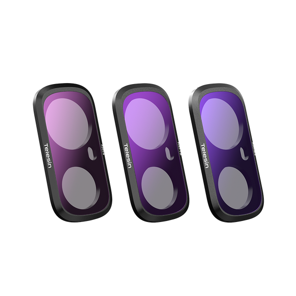 Telesin ND4+ND16+ND64 Filter Kit for Insta360 Luna Ultra