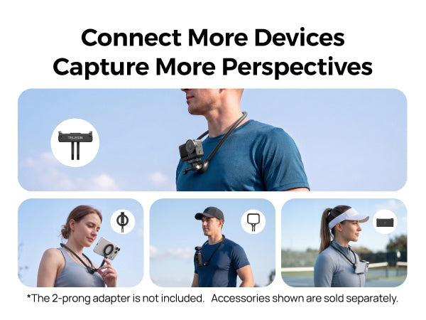 Telesin SE 3 Base Action Camera Neck Mount