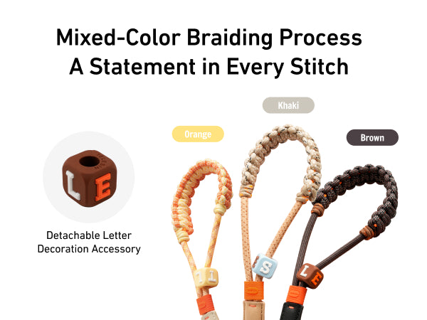 Telesin Quick-Release Universal Wrist Strap - Braided Rope