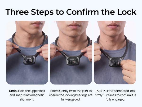 Telesin SE 3 Action Camera Neck Mount