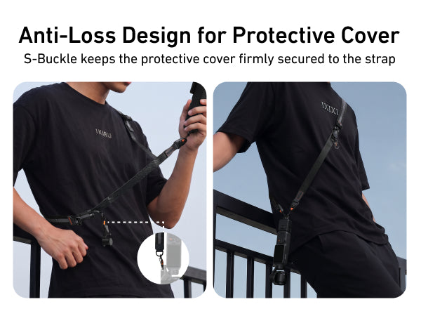Telesin DisAdv Quick-Release Camera Strap