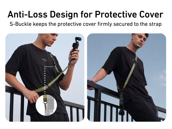 Telesin DisAdv Quick-Release Camera Strap