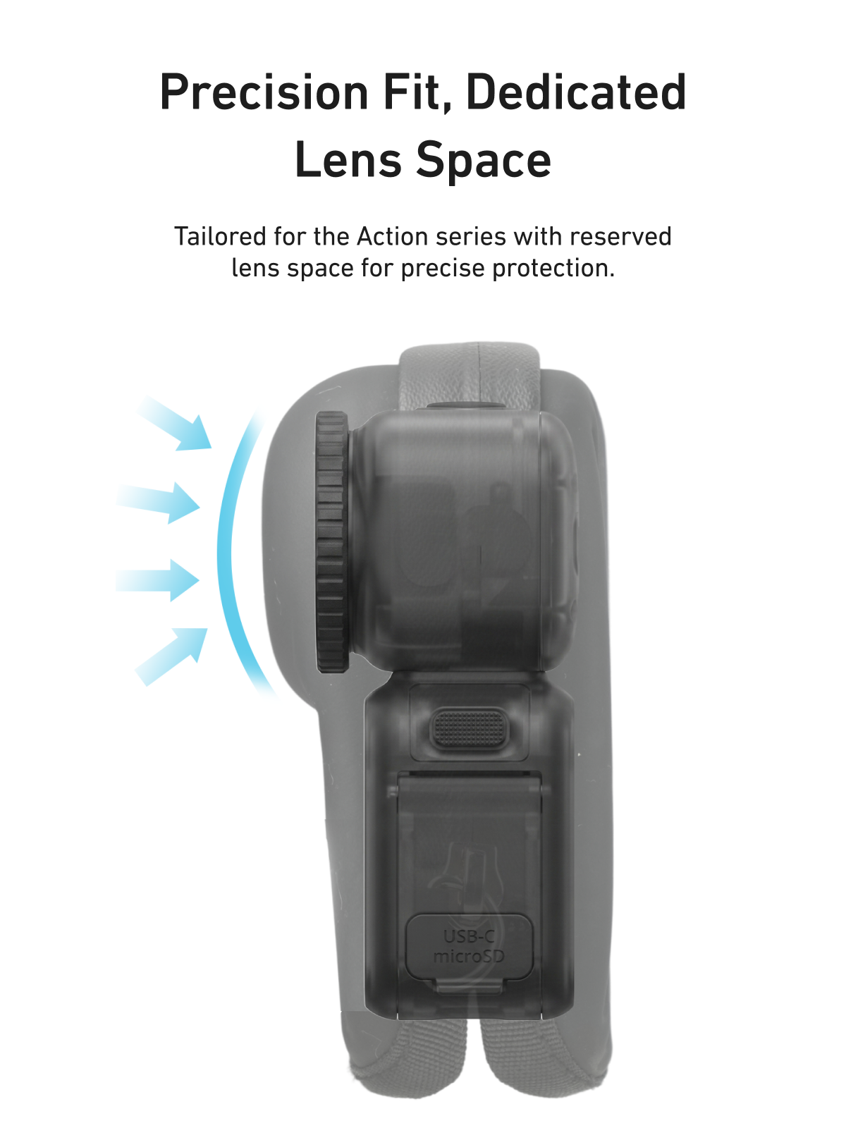 Telesin DisAdv Body Case for DJI Osmo Nano