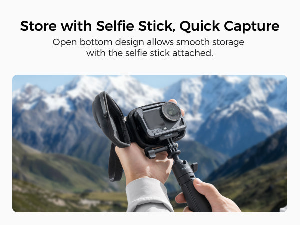 Telesin DisAdv Body Case for DJI Osmo Action 6/5 Pro
