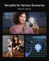 TELESIN RGB Magnetic Selfie Ring Light for makeup tutorials