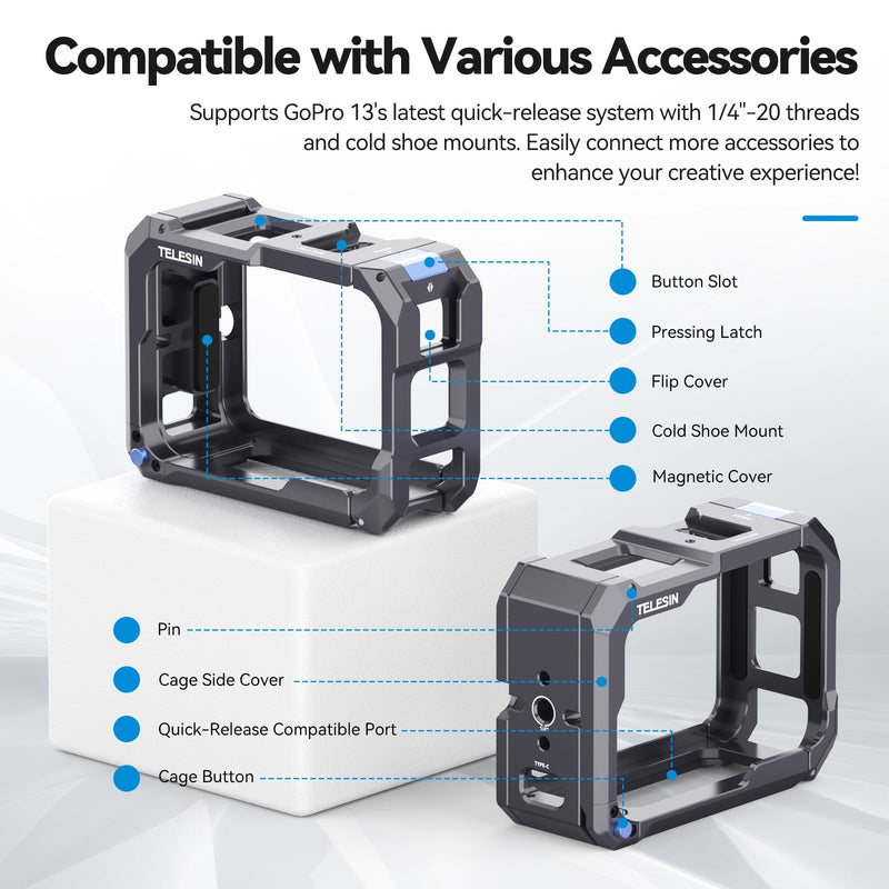 Sport Extension FOR Gopro 9-13 telesinstore