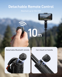Telesin 4-in-1 Magnetic Selfie Stick with Carabiner