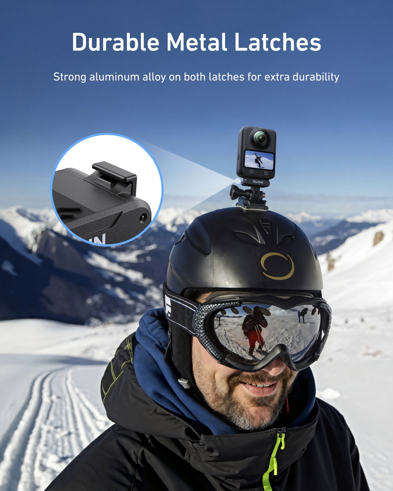 TELESIN Magnetic Quick-Release Adapter Mount telesinstore