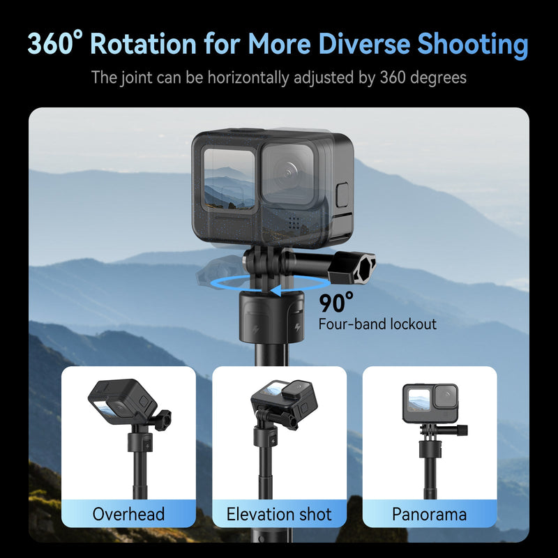 Shorty Rechargeable Selfie Stick telesinstore