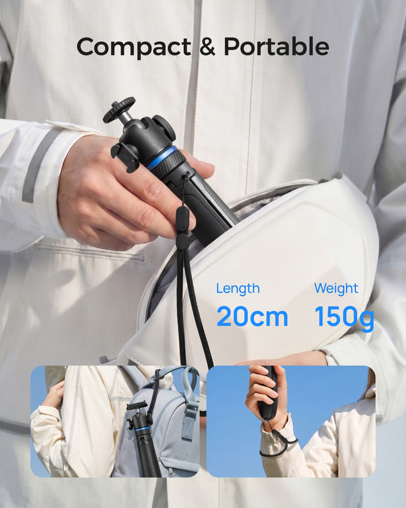 Telesin 65cm Quick-Release Tripod with 1/4