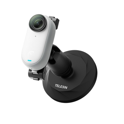 Telesin Magnetic Base Steering Bracket for Insta360 GO 3