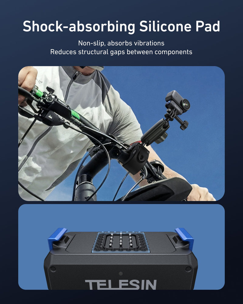 TELESIN Magnetic Quick-Release Charging Adapter Mount for DJI Osmo Nano telesinstore