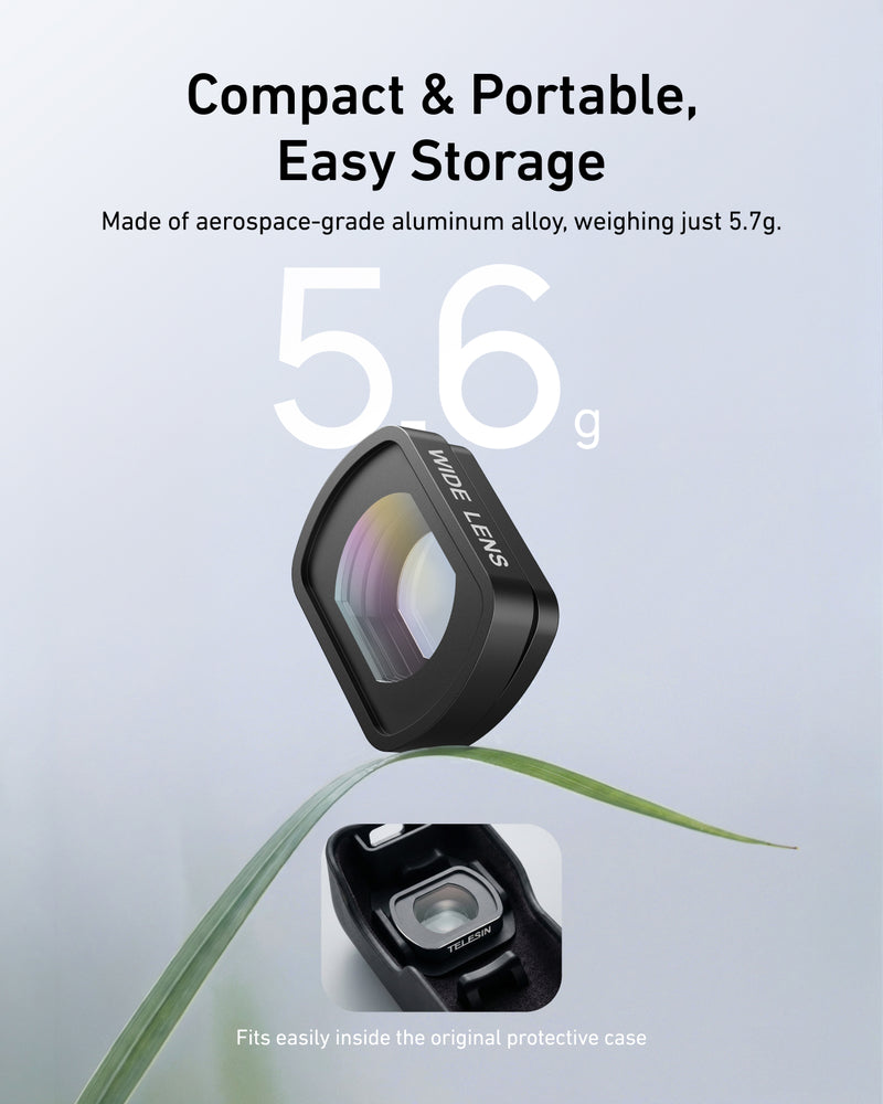 Wide-angle Lens for DJI Osmo Pocket 4/3