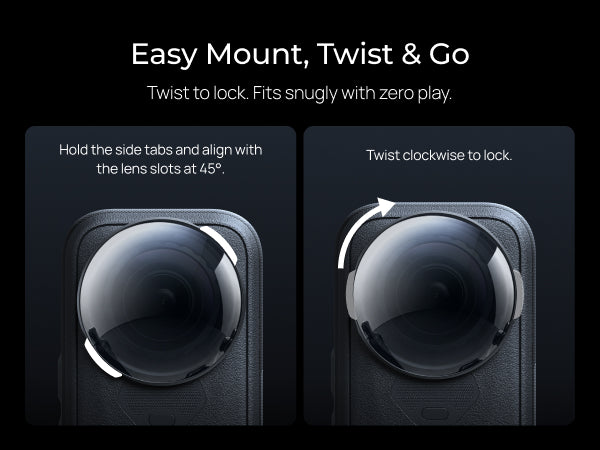Telesin ND32 Filter Kit for Insta360 X6 (2-Pack)