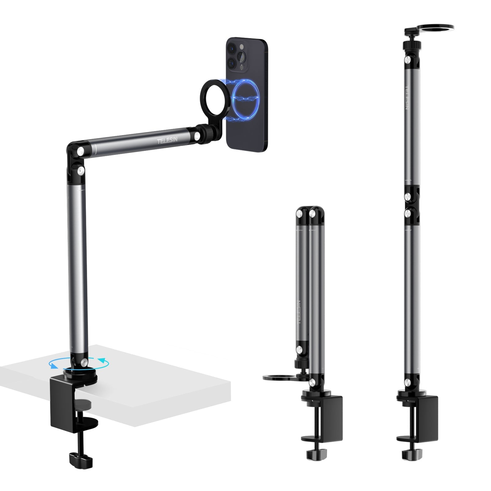 TELESIN Magnetic Desktop Stand(Clamping) telesinstore