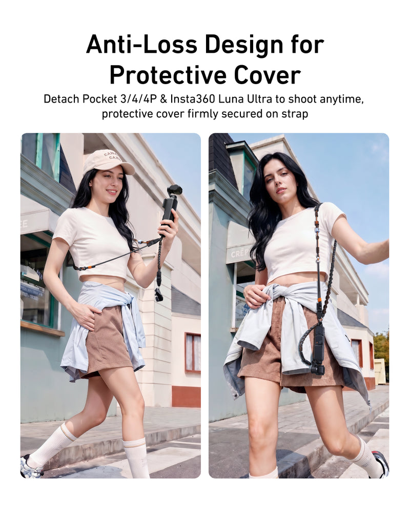 DisAdv Series 3-in-1 Quick-Release  Strap - Khaki/Black (knit)