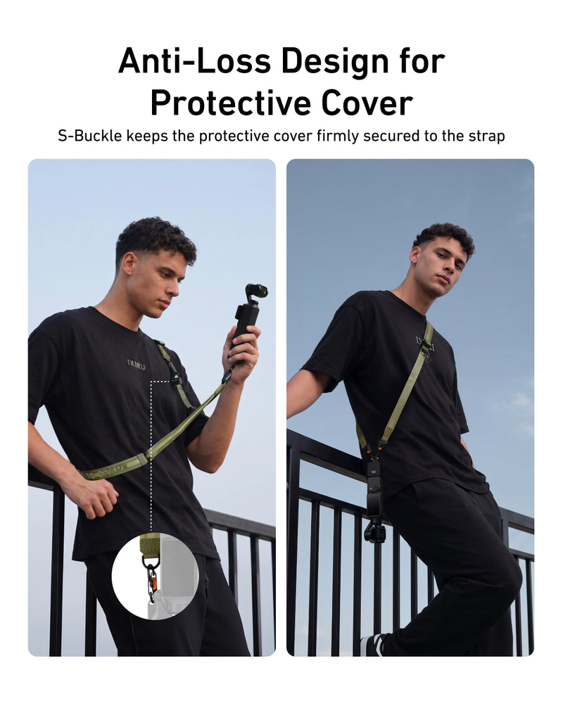 Telesin DisAdv Quick-Release Camera Strap