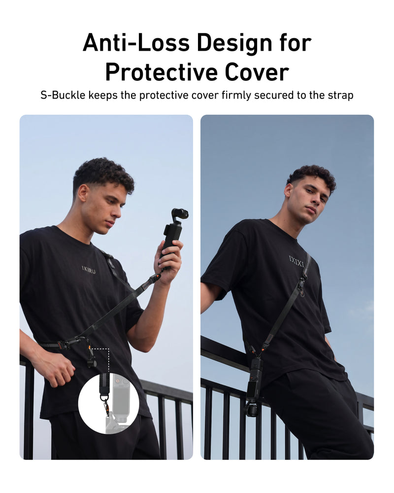 Telesin DisAdv Quick-Release Camera Strap