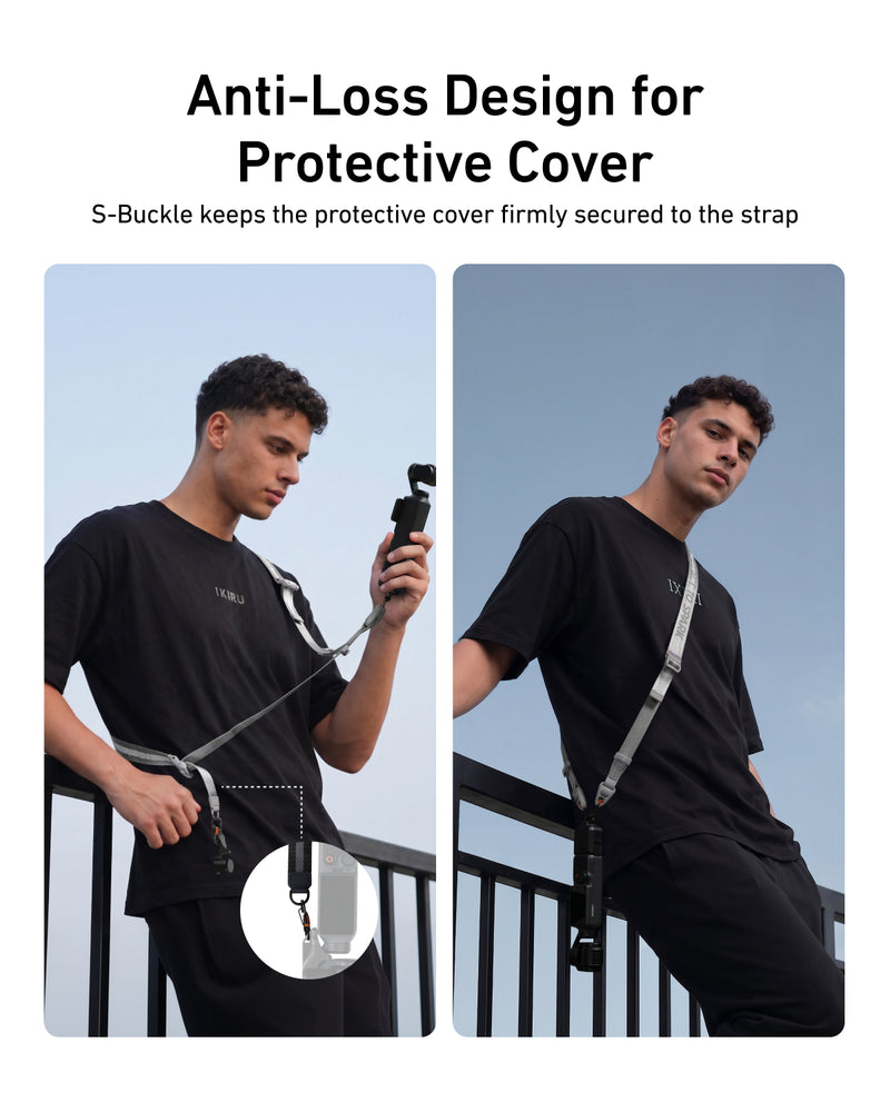 Telesin DisAdv Quick-Release Camera Strap