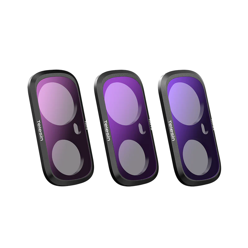 Telesin 3-Piece Filter Kit for Insta360 Luna Ultra