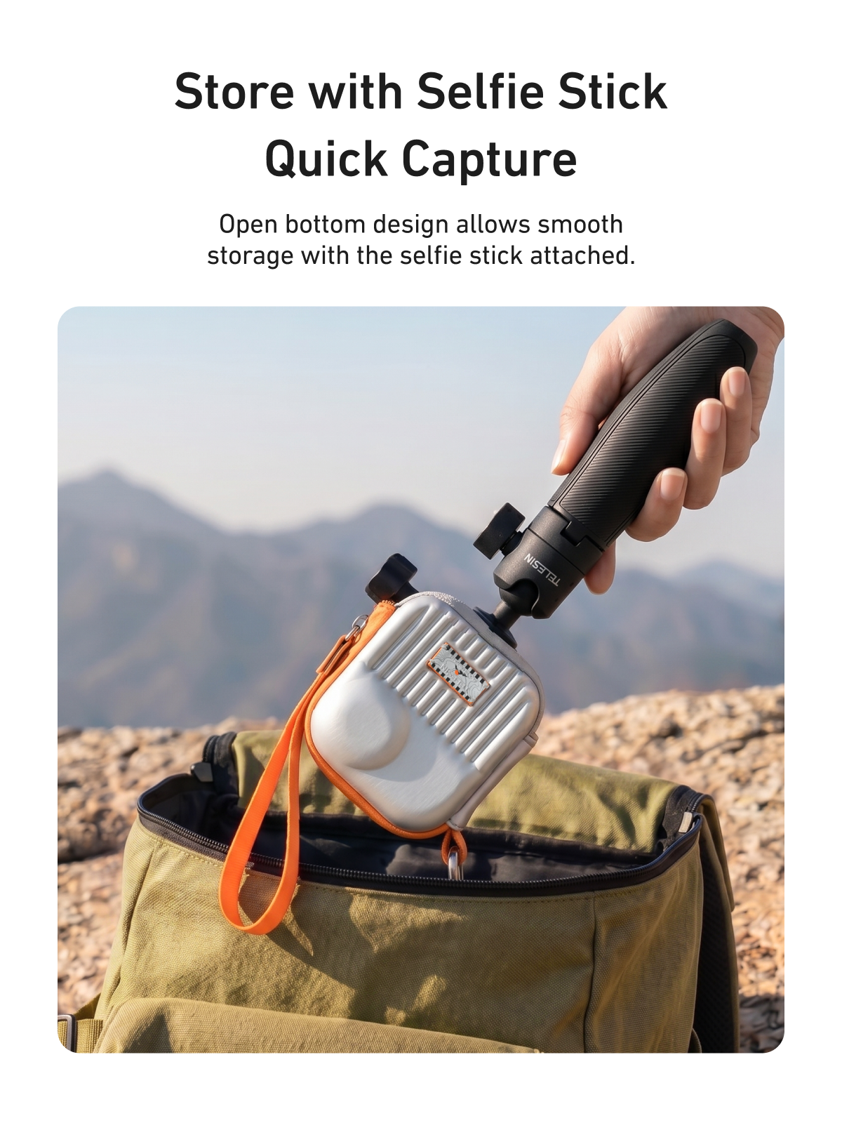 Telesin DisAdv Body Case for DJI Osmo Nano