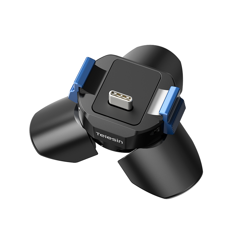 Telesin Magnetic Charging Tripod for DJI Osmo Pocket 3/4/4 Pro