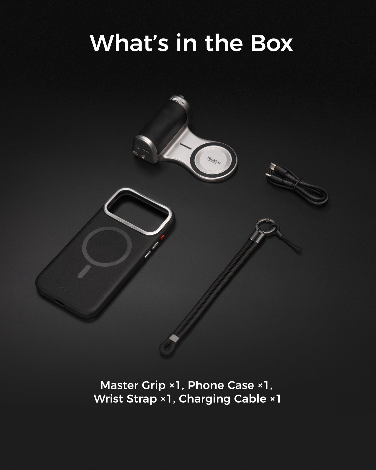 Telesin Master Grip Kit for iPhone 18 Pro Series