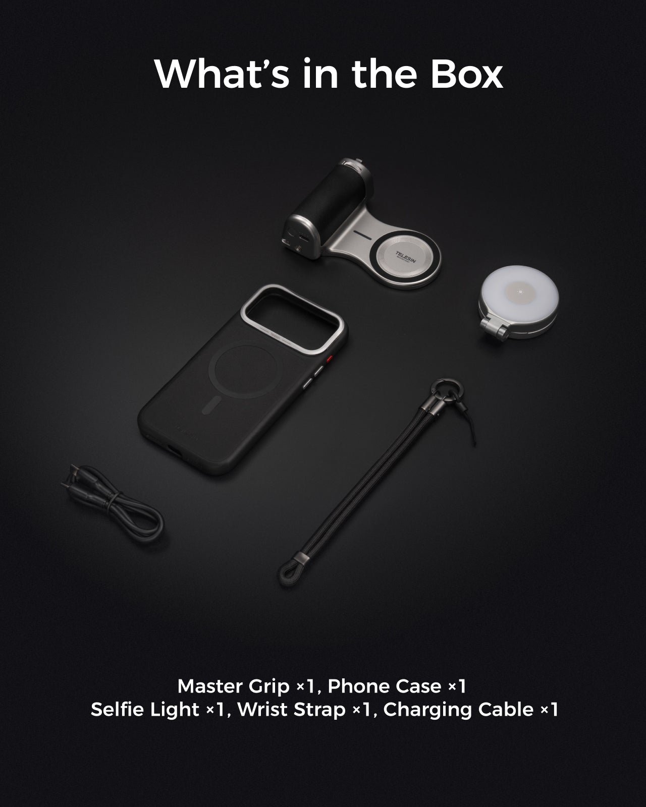 Telesin Master Grip Kit for iPhone 18 Pro Series