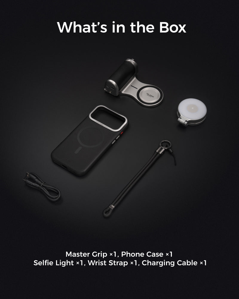 Telesin Master Grip Kit for iPhone 18 Pro Series