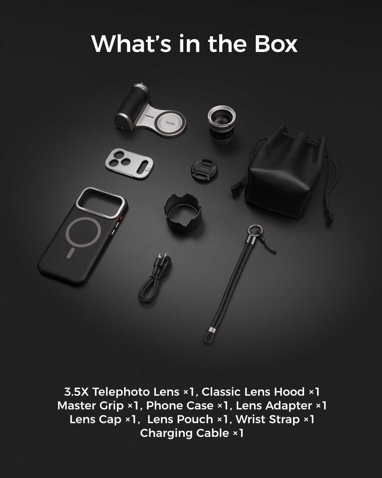 Telesin Master Grip Kit for iPhone 18 Pro Series