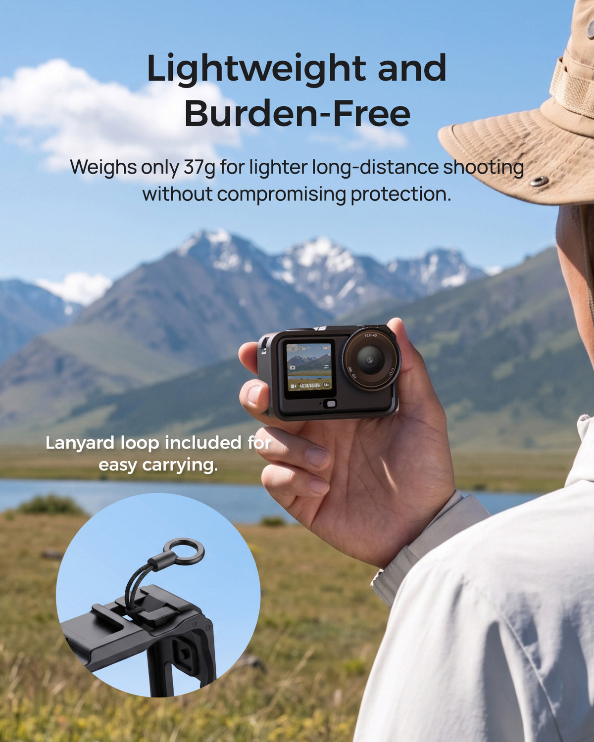 Telesin Plastic Cage for DJI Osmo Action 6