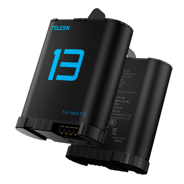 Telesin Rechargeable Lithium-ion Battery For Hero 13