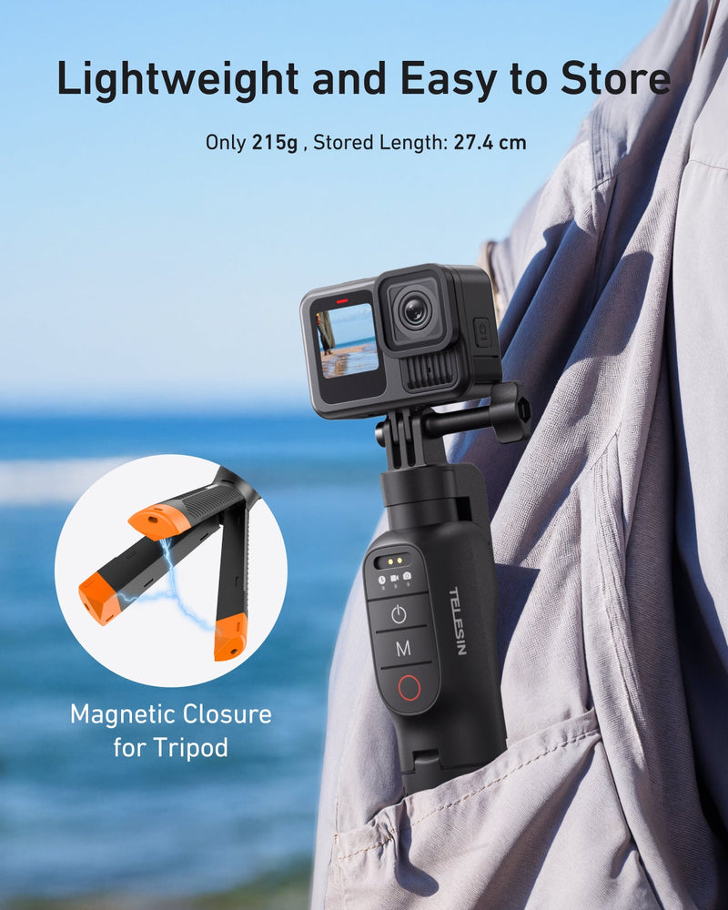 TELESIN Bluetooth Underwater Selfie Stick Tripod for GoPro telesinstore