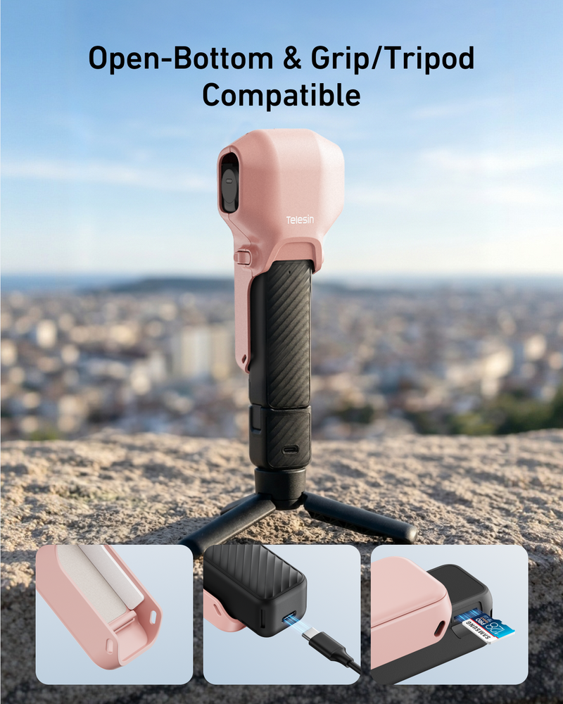 Telesin DisAdv Protective Case for DJI Osmo Pocket 4 Pro