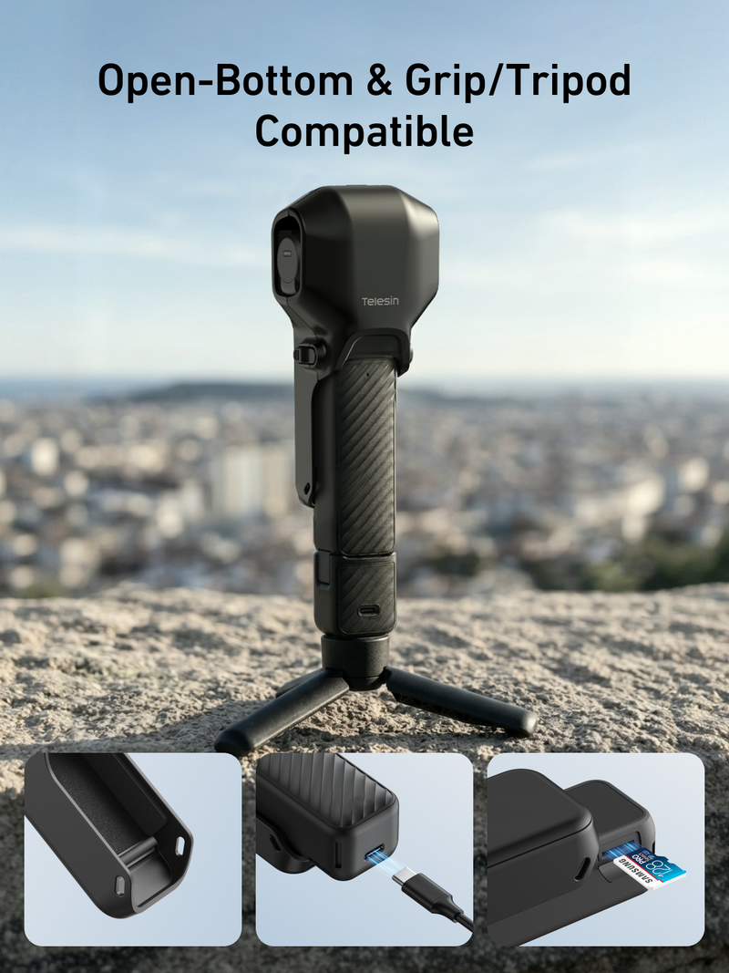 Telesin DisAdv Protective Case for DJI Osmo Pocket 4 Pro