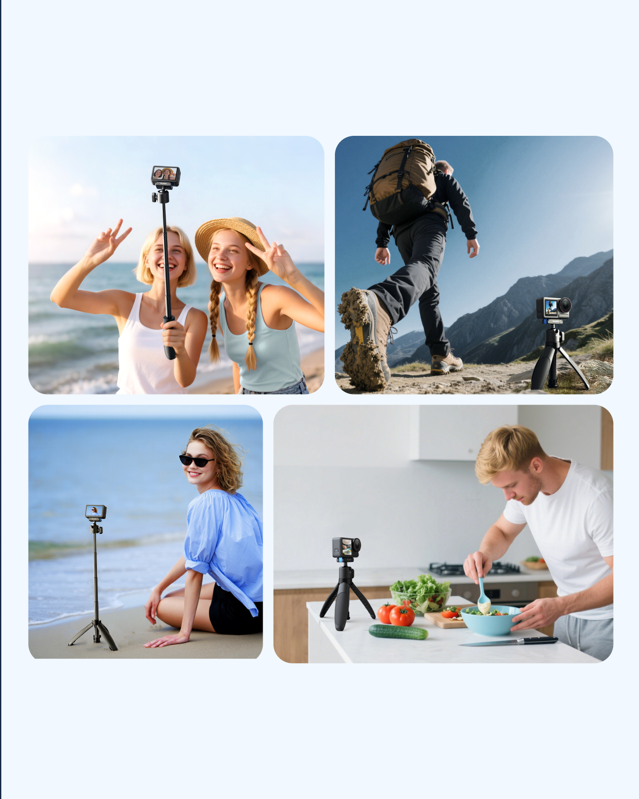 TELESIN Quick-Release Selfie Stick for  DJl Action telesinstore