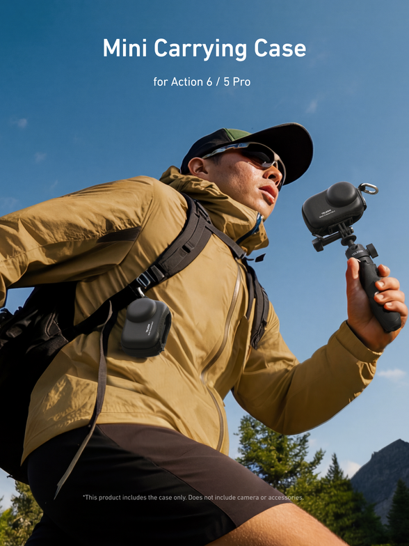 Telesin Mini Carrying Case for Action 6 / 5 Pro