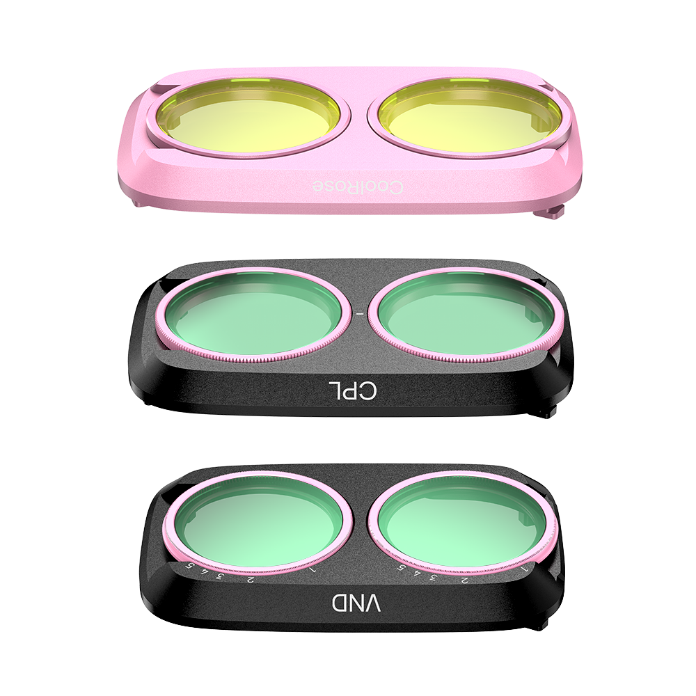 Telesin Pocket 4P Filter Kit Cool Rose +CPL +VND