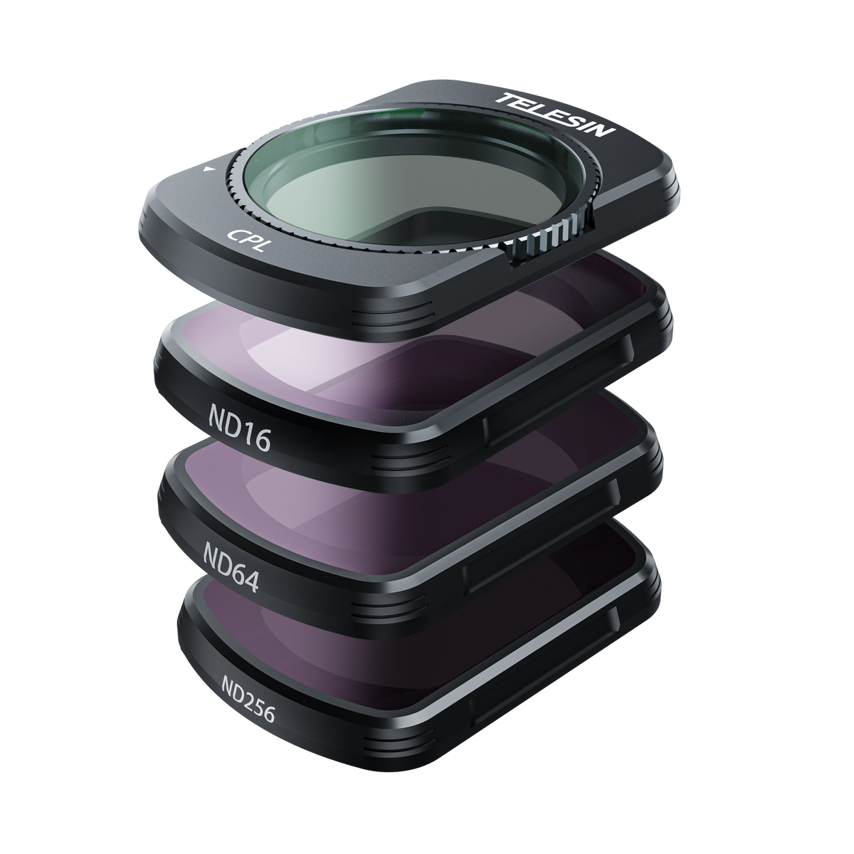 Telesin CPL+ND16/64/256 Filter Set for DJI Pocket 4/3