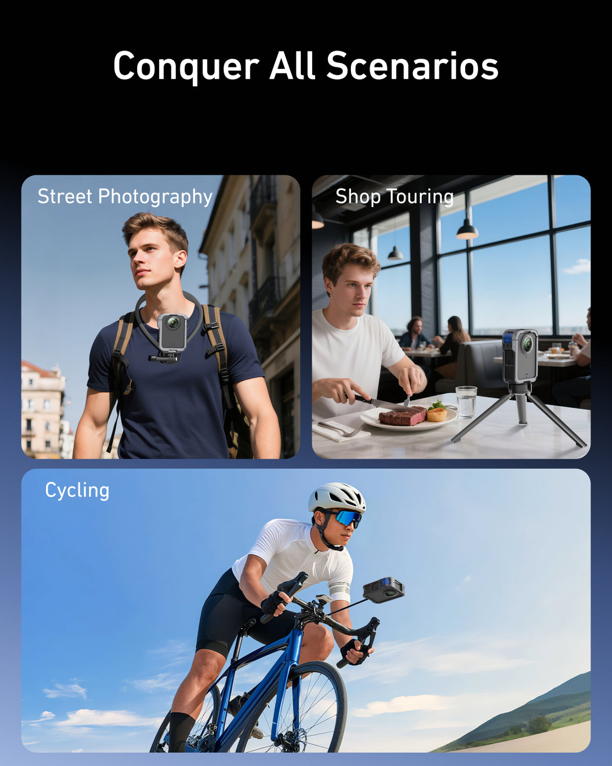 Telesin Cage for DJI Osmo 360