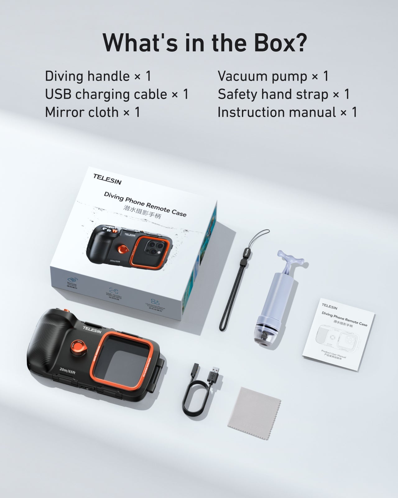 TELESIN Underwater Diving Phone Case telesinstore