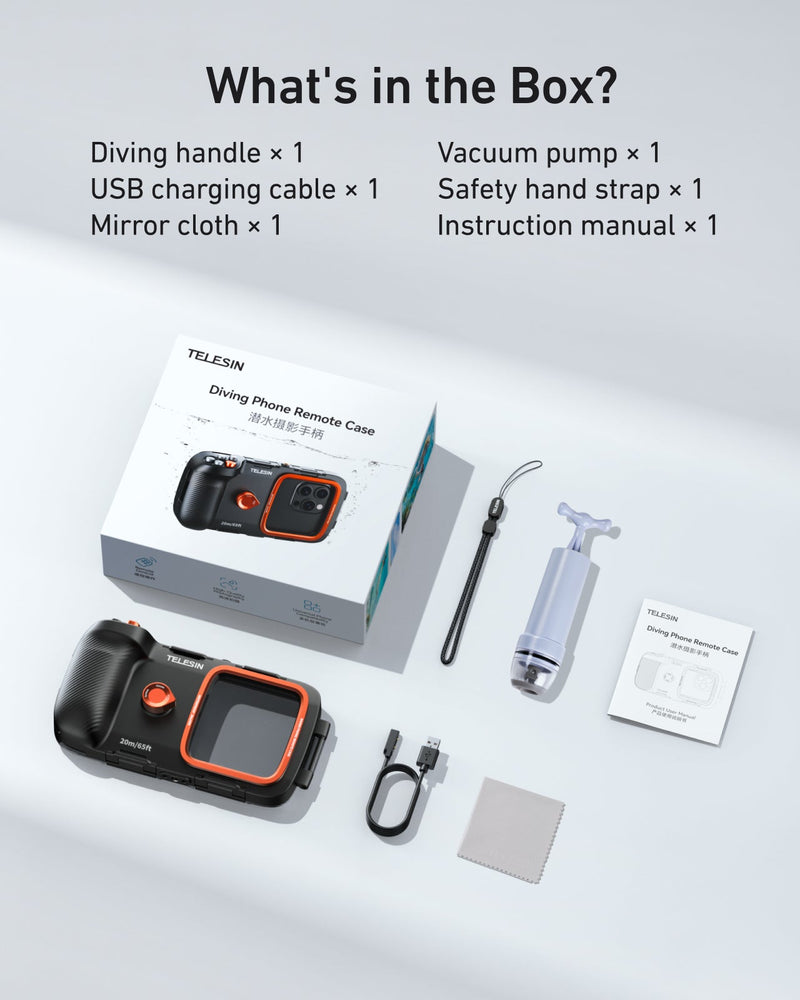 TELESIN Underwater Diving Phone Case telesinstore
