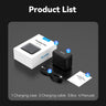 TELESIN Insta360 X4 dual card slot charging box telesinstore