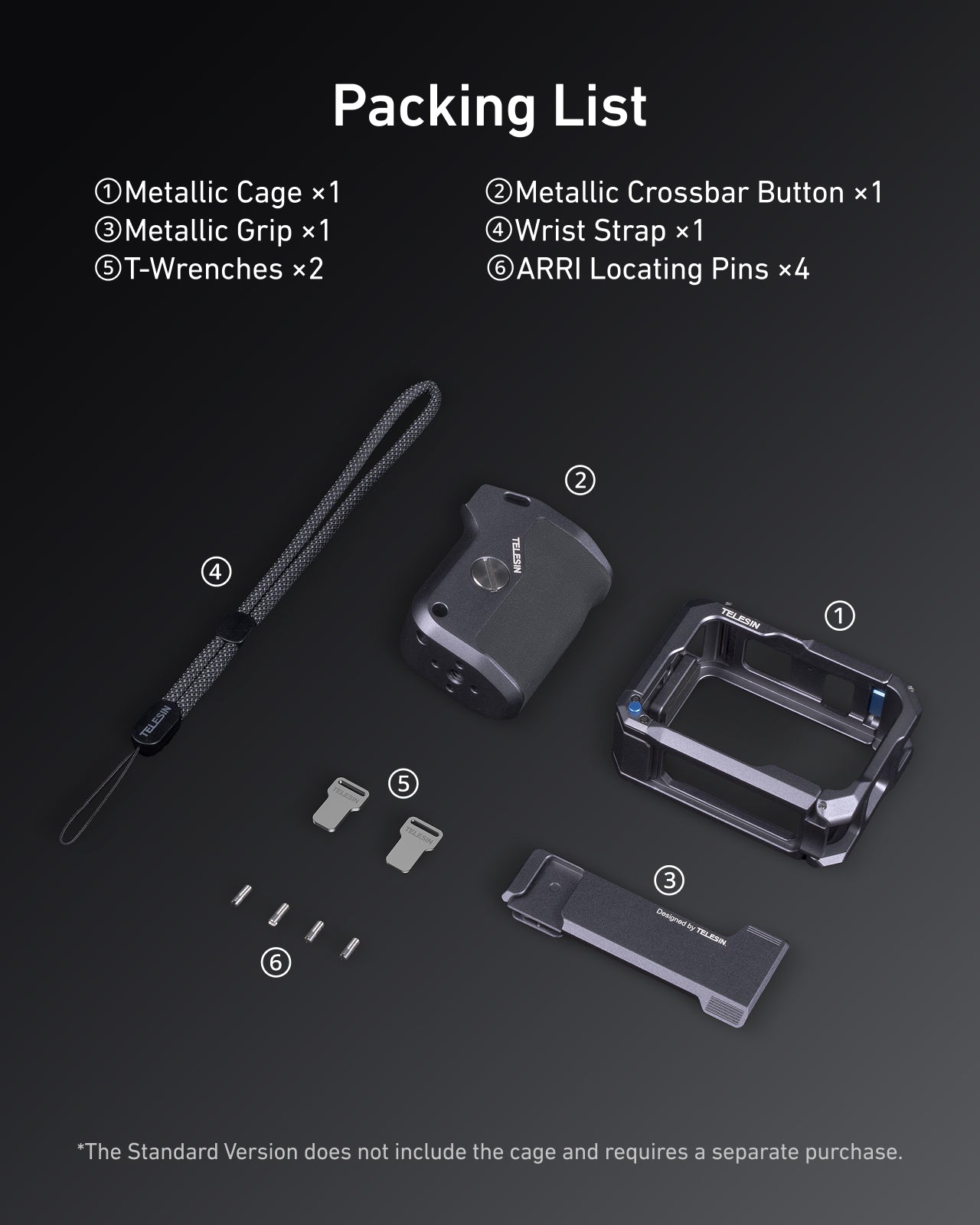 StreetGrip Kit for Hero 9–13(include cage) telesinstore