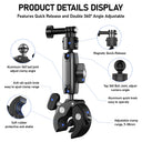 TELESIN Quick Release Universal Clamp Mount TELESIN