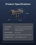 Telesin Dual-Direction Magnetic Quick-Release Base for DJI Osmo Action 6