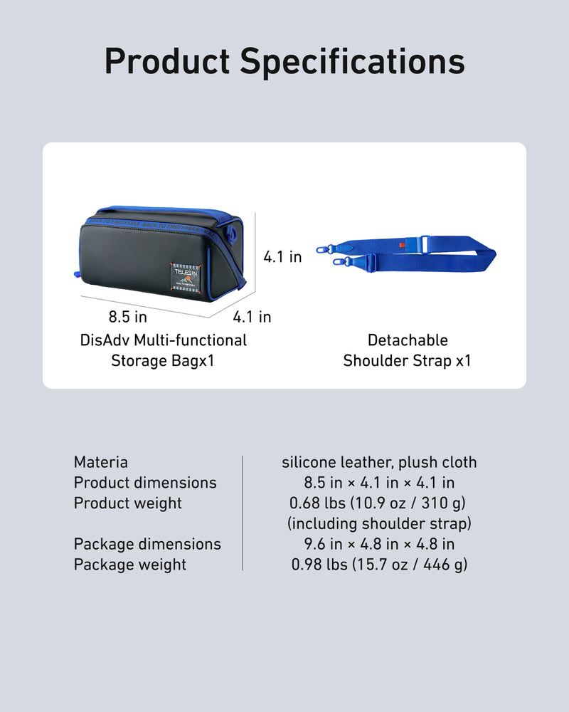 DisAdv Multi-functional Storage Bag for Osmo Pocket 3