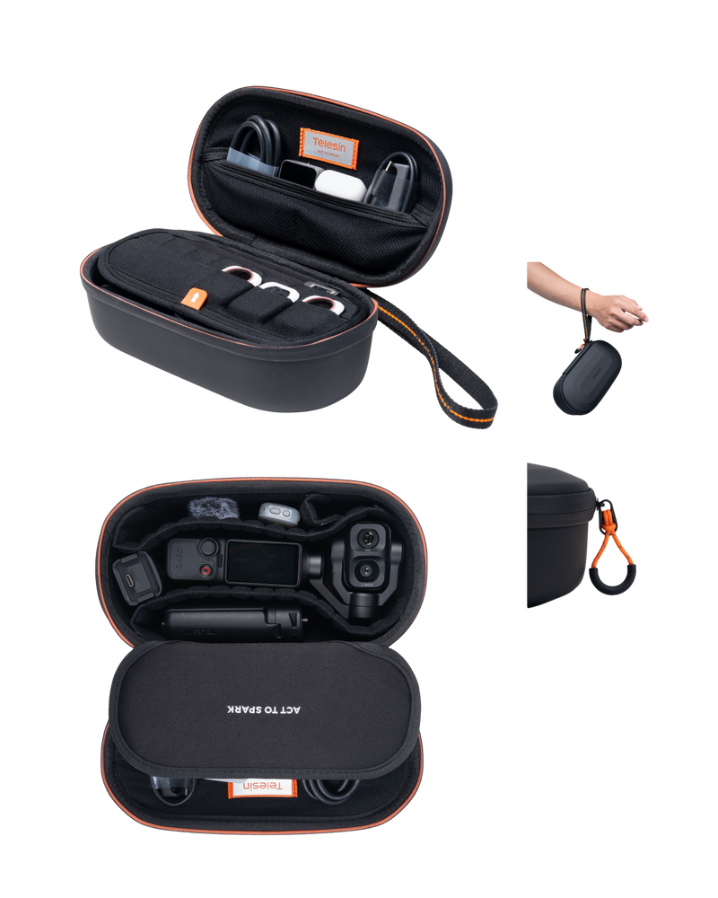Telesin All-in-One Carrying Case for Action Camera & Gimbal